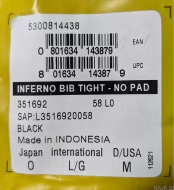 Mavic Inferno termo hlače Large nove!