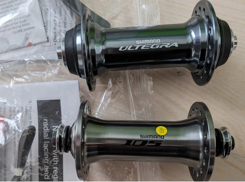 Shimano Ultegra HB-6800 in 105 HB-5700 sprednje pesto
