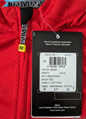 Mavic Espoir dres S, M