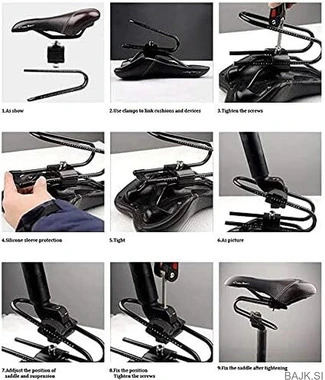 adapter sedeža za udobnejšo vožnjo nastavljiva trdota
