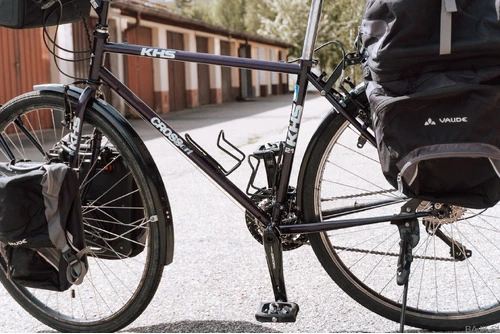 Potovalno kolo KHS Cross Crt in potovalne torbe