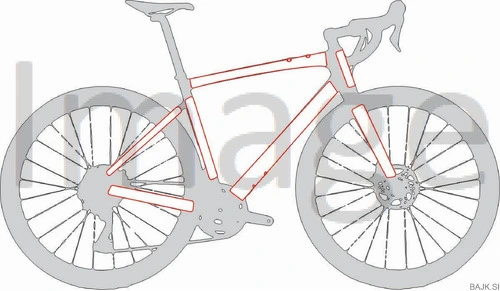 Folija za zaščito okvirja - univerzalna (Prekrivnost okvirja~40%)