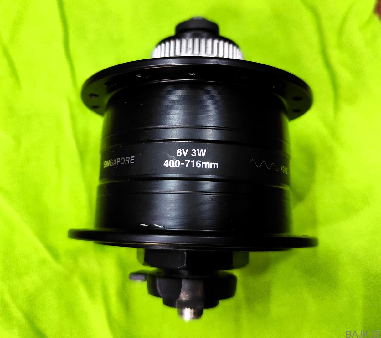 Moyeu dynamo Shimano DH-3D37-QR | Vélo-Store