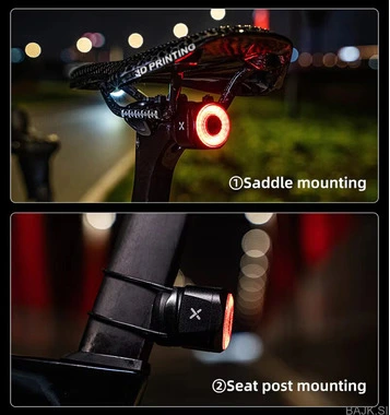 Zadnja kolesarska luč XOSS XR pro