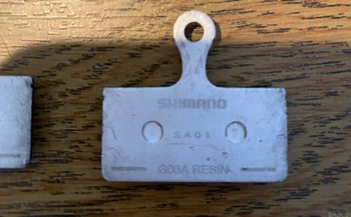 Shimano zavorne obloge G03A Resin