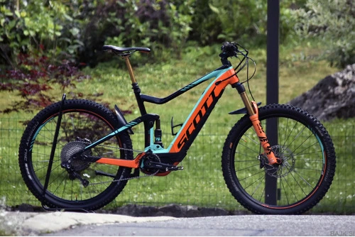 SCOTT E-Genius 700 Tuned Električno kolo Fox Kashima