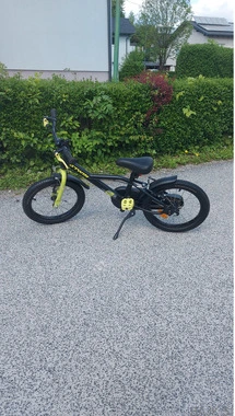 Otroško kolo Btwin Dark Hero 16 col