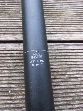 Sedežna opora Procraft 31.6 x 400mm