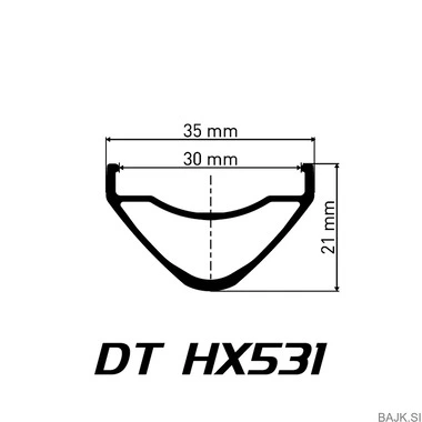 Prodam nov (e)mtb obroč DT Swiss HX 531 29