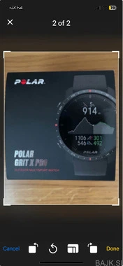 Sportna Ura Polar grit X