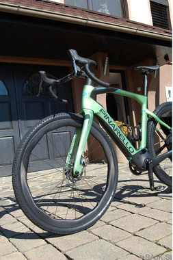 Pinarello  E-Gravel -NYTRO E9 električno gravel kolo (barva-Green Dust)