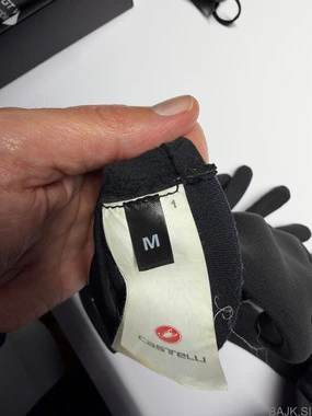 Castelli Perfetto Light black velikost M kolesarske rokavice kot nove