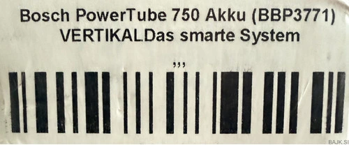 BATERIJA BOSCH 750 Wh SMART SISTEM