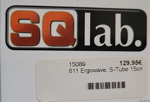 nov  SQlab 611 ERGOVAWE S-TUBE  lahek in udoben sedež