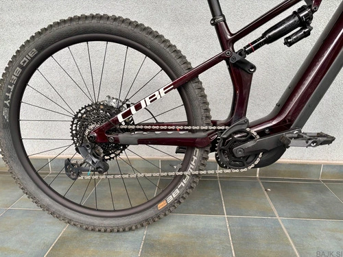 Cube Stereo hybrid One55 SLX, liquid red. vel. M