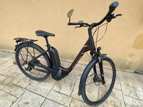 Žensko mestno / treking električno kolo BERGAMONT E-HORIZON