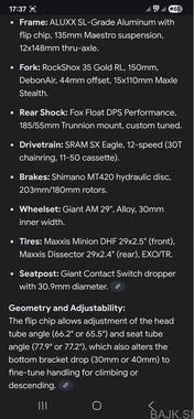 Prodam GIANT TranceX 3 2021