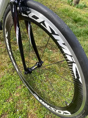 Cestno kolo Moser s karbon obroči Mavic Cosmic, izredno lepo ohranjeno,630€