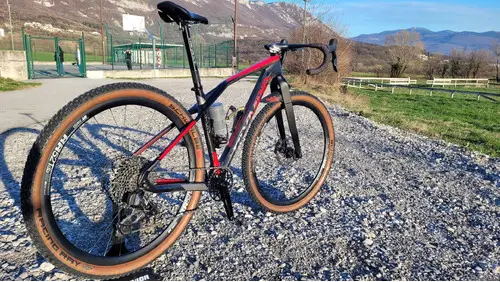 Gravel "drop bars" Olympia Iron niner