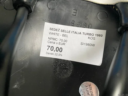 KOLESARSKI SEDEŽ VINTAGE SELLE ITALIA TURBO 1980,nerabljen,55€