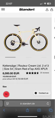 Standert Kettensäge limited edition Rouleur