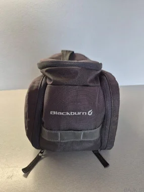 Torba Blackburn, za prtljažnik, raztegljiva, črna