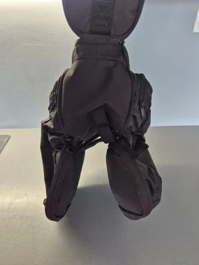 Torba Blackburn, za prtljažnik, raztegljiva, črna