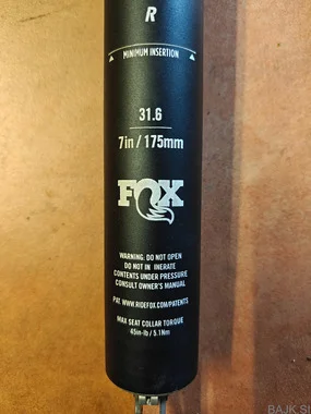 Fox Transfer 175mm, 31.6 premer