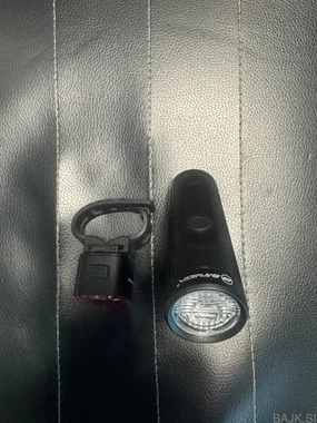 Kolesarska Lučka Briviga LED 700+50 Lum Sprednja in zadnja USB
