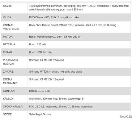 FOCUS JAM2 6.7 Bosch Gen4