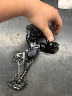 Gx axs menjalnik + ročka