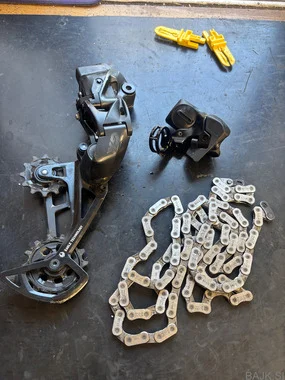 Gx axs menjalnik + ročka