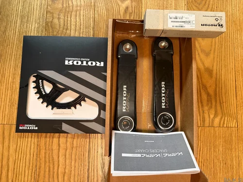 Rotor Kapic Carbon gonilka za gorsko/gravel kolo, 32 T, 165 mm, INSpider power meter ali brez