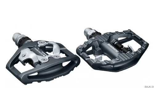 Shimano SPD PD-EH500 kombinirana pedala – temno siva