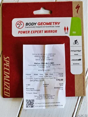 Sedež Specialized Power Expert Mirror 155 NOV