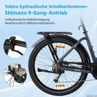 Električno kolo Z5 unisex City NOVO,letnik 2026 ,baterija 720Wh!!!