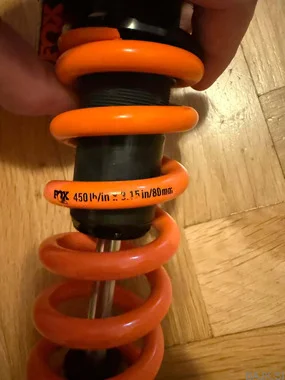 Fox DHx2 factory 250x75 shock