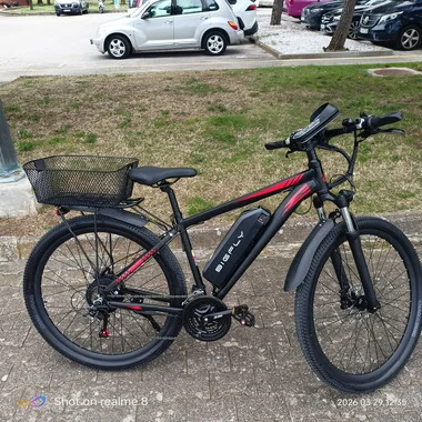 Električno kolo Big Fly C29 Ultra s hidravličnimi disk zavorami