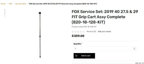 Fox 40 Performance Grip kartuša