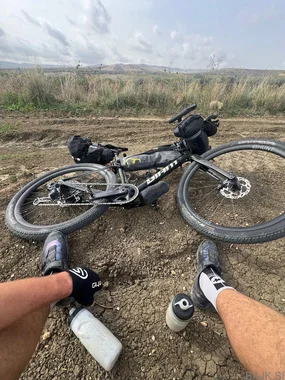 650B Adventure Carbon Disc Wheelset + nove gume