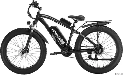 Električno gorsko kolo s 26 x 4.0” fat tire pnevmatike