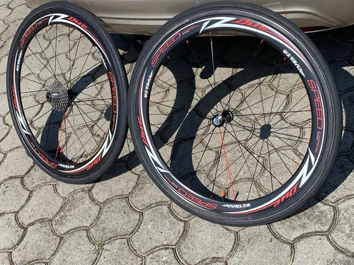 KARBON OBROČNIKI ZA CESTNO KOLO SHIMANO verižnik poleg