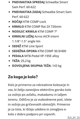KTM Macina 893 Team, size M