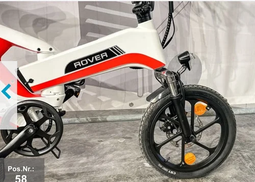 Zložljivo električno kolo Rover-novo