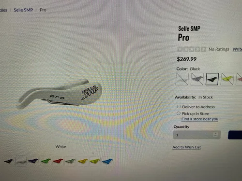 SELLE SMP PRO CYCLING SADDLE, 60€
