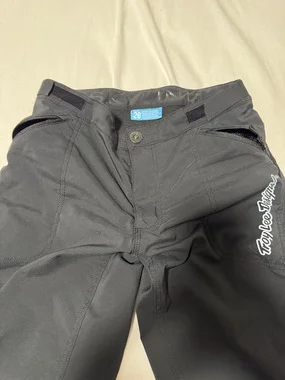 Troy Lee Designs Skyline MTB kids long pants, size 28, black