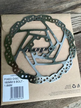 Hope 6-bolt disc rotor