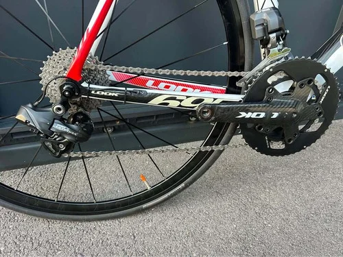 LOOK 695 karbonska specialka, Ultegra DI2, novi obroči in nove gume