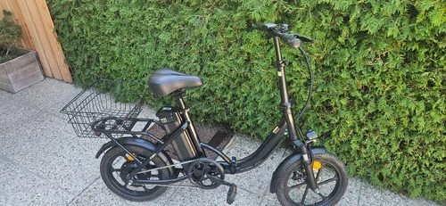 Isinwheel U4 folding electric city bike, 250W, up to 88km, black