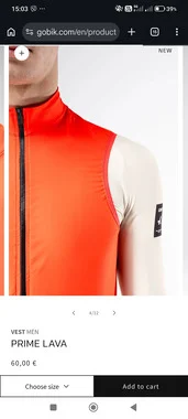 Gobik Vest prime brezrokavnik